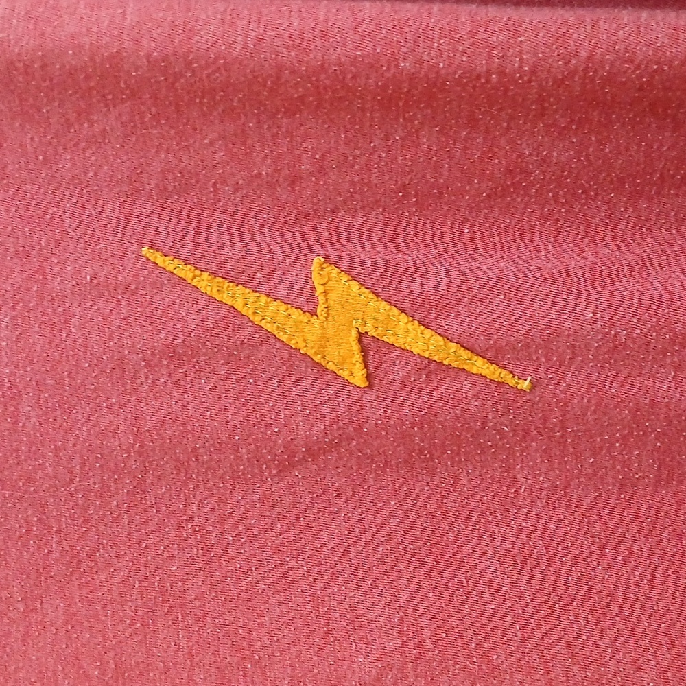 Aviator Nation Bolt Tee Red Unisex Size Medium - Picture 4 of 8